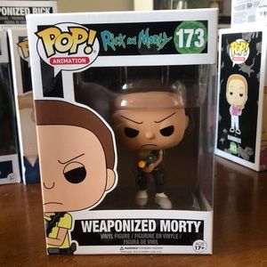 FUNKO POP! Weaponized Morty #173 from Rick and Morty